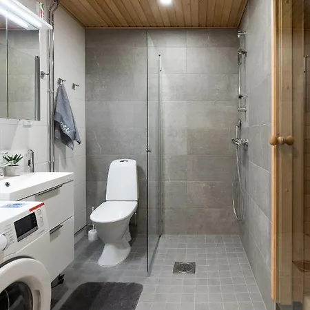 Rovakoti - Nordic Design With Sauna, Free Garage, Smartlock Huoneisto *