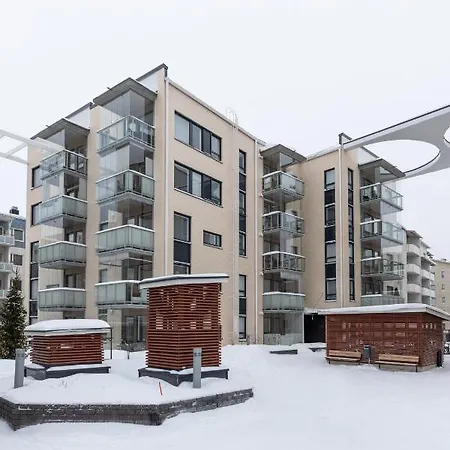 Apartment Rovakoti - Nordic Design With Sauna, Free Garage, Smartlock