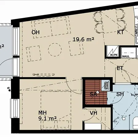 Huoneisto Rovakoti - Nordic Design With Sauna, Free Garage, Smartlock Rovaniemi